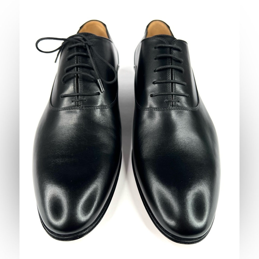 Gucci Adel Oxford Leather GG Logo Lace-up Loafers UK 12.5 - US 13 - EU 46.5 - Picture 4 of 11